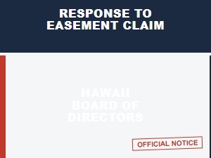 Arizona Hoa Responses to Homeowner Easement Claims